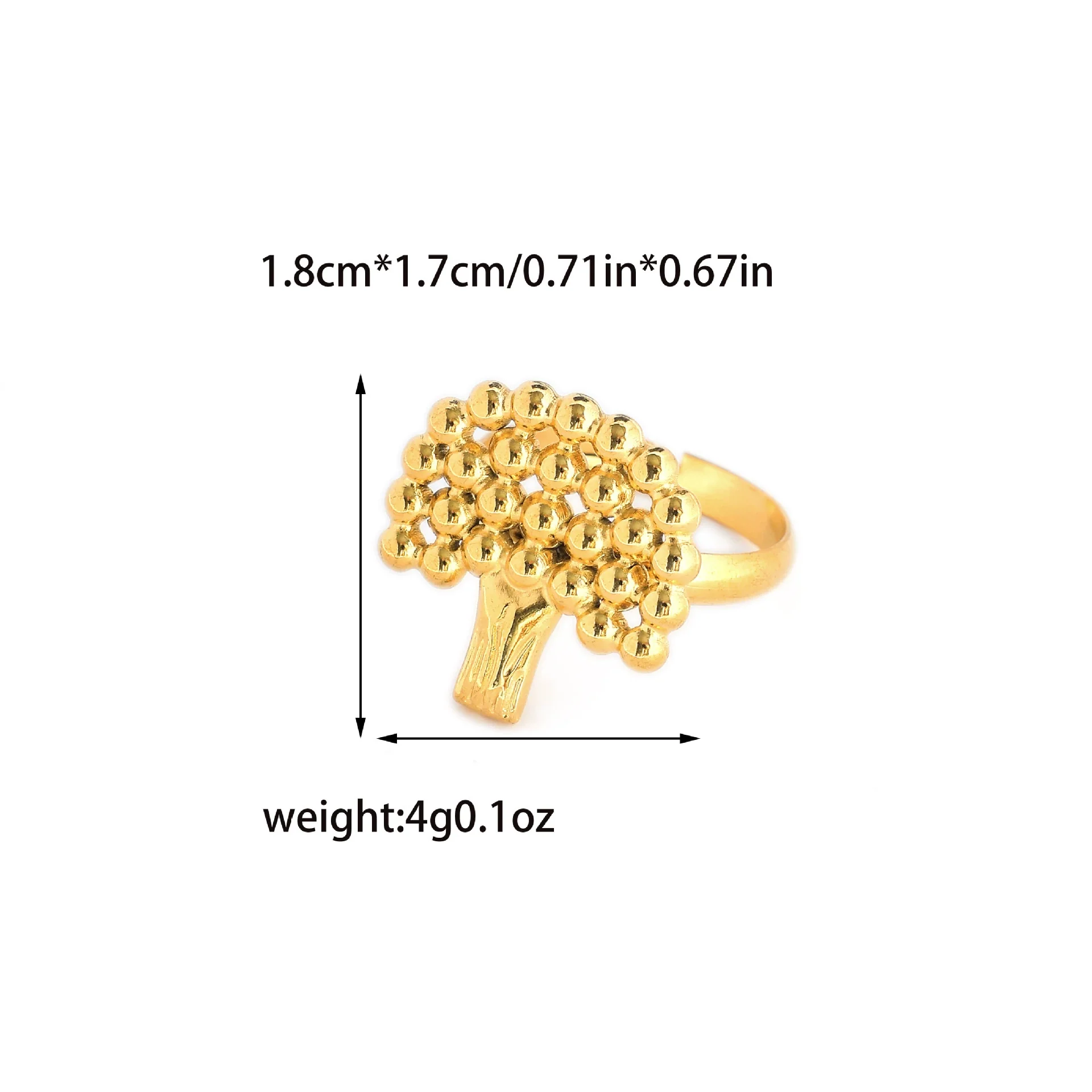 Wholesale Stainless Steel Bow Ring Electroplated Fashion Jewelry For Women - Image 8