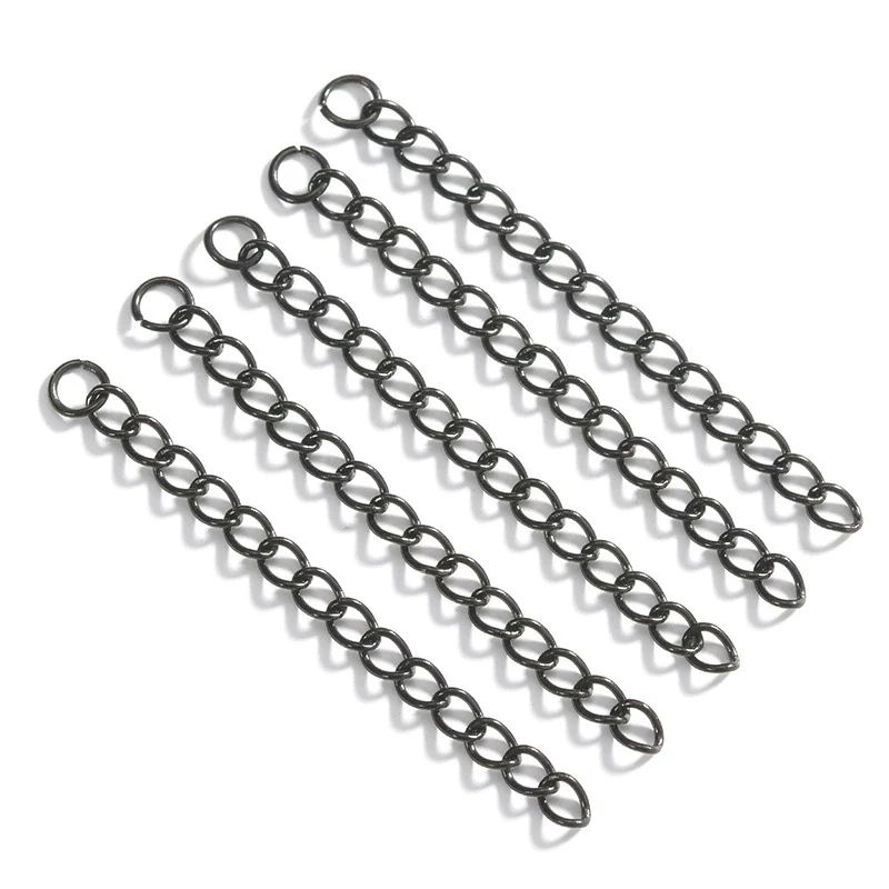 Wholesale Stainless Steel Chain Extension Necklace Bracelet Accessories With Electroplating Treatment - Image 5