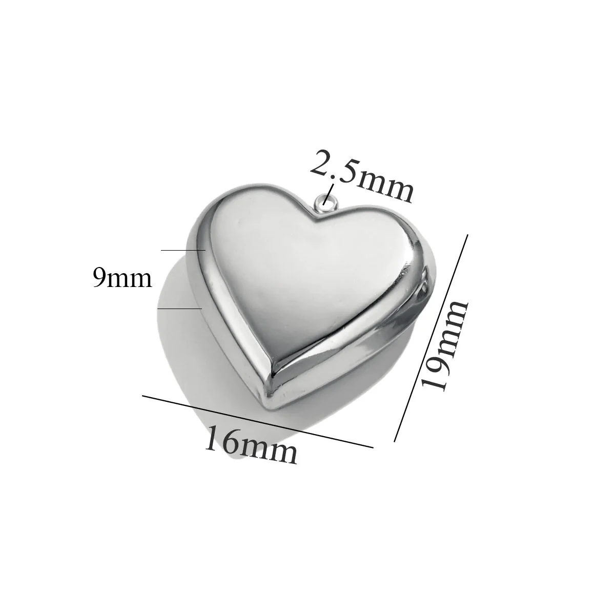 Wholesale Stainless Steel Electroplated Love Pendant Necklace Jewelry Accessories - Image 6