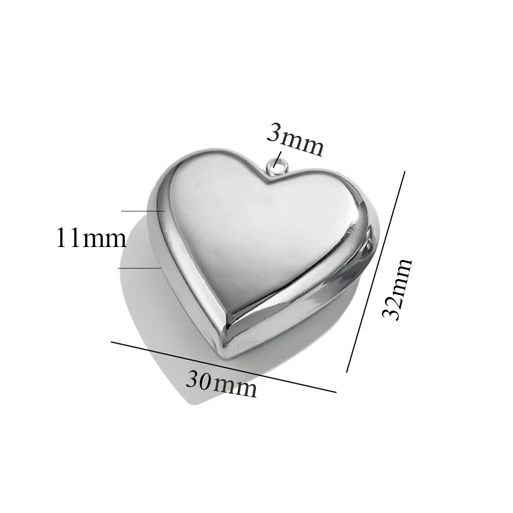 Wholesale Stainless Steel Electroplated Love Pendant Necklace Jewelry Accessories - Image 9