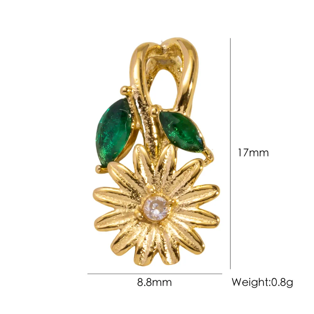 Wholesale Stainless Steel Fruit Food Style Dripping Oil Handmade Jewelry Pendant - Image 18