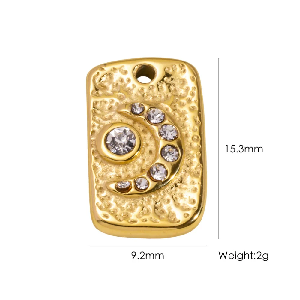 Wholesale Stainless Steel Fruit Food Style Dripping Oil Handmade Jewelry Pendant - Image 21