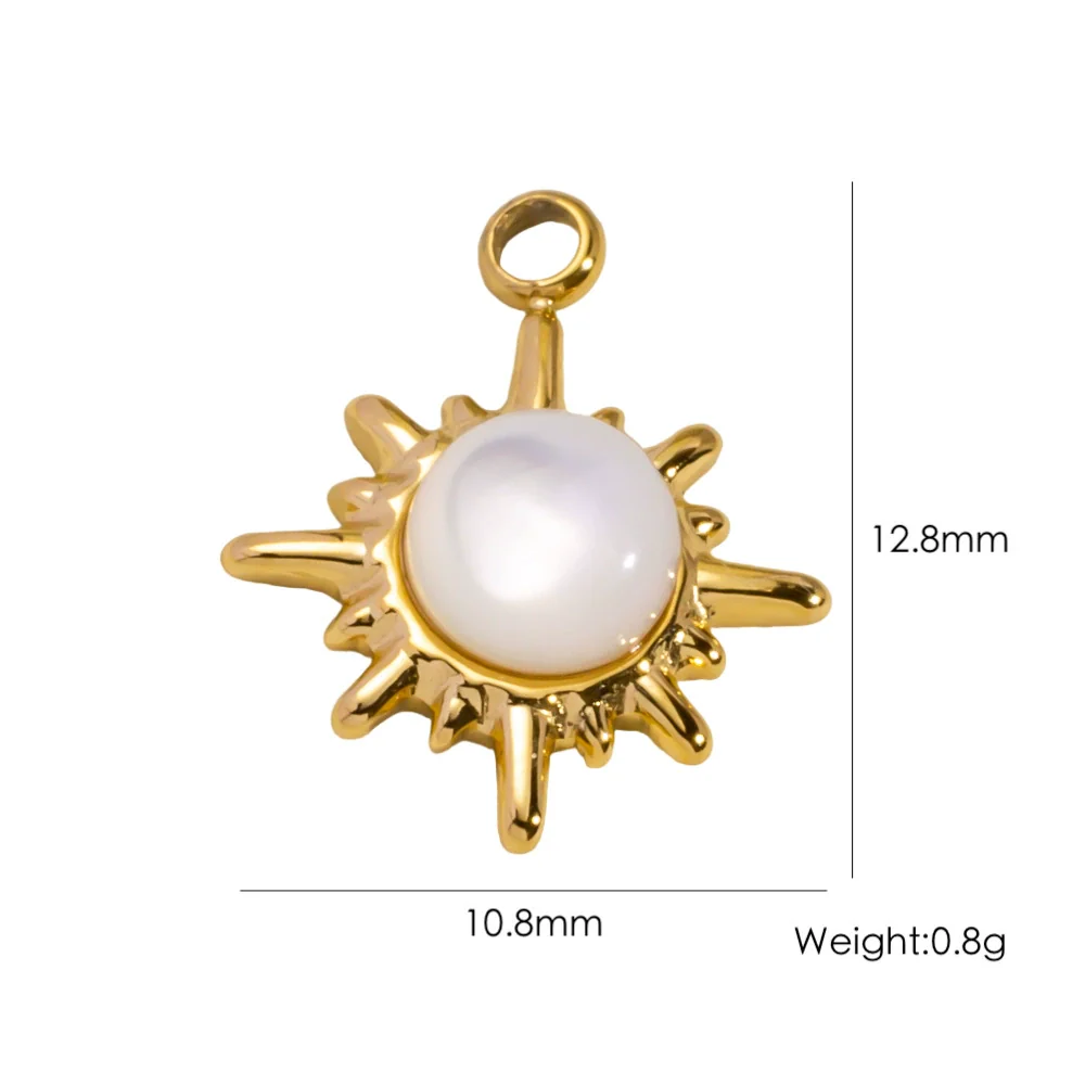 Wholesale Stainless Steel Fruit Food Style Dripping Oil Handmade Jewelry Pendant - Image 28