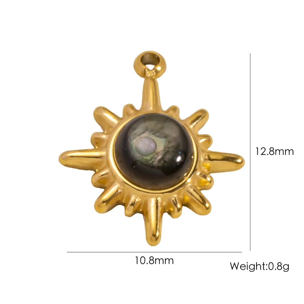 Wholesale Stainless Steel Fruit Food Style Dripping Oil Handmade Jewelry Pendant - Image 29