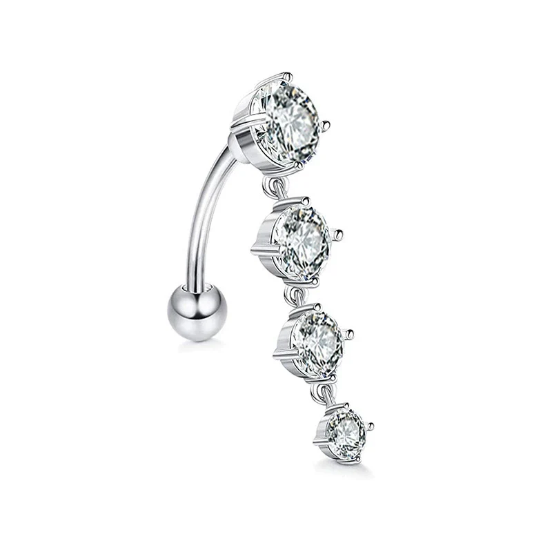 Wholesale Stainless Steel Fruit Pattern Navel Ring Set Body Piercing Jewelry - Image 11
