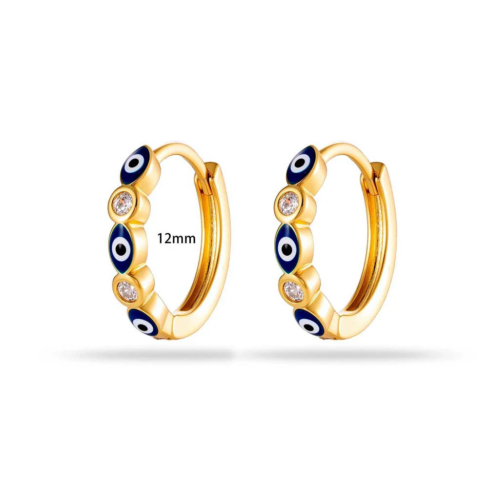 Wholesale Stainless Steel Geometric Dripping Oil Style Pierced Earrings - Image 6
