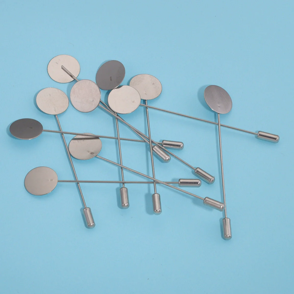 Wholesale Stainless Steel Geometric Electroplated Brooch Pin Accessories - Image 2
