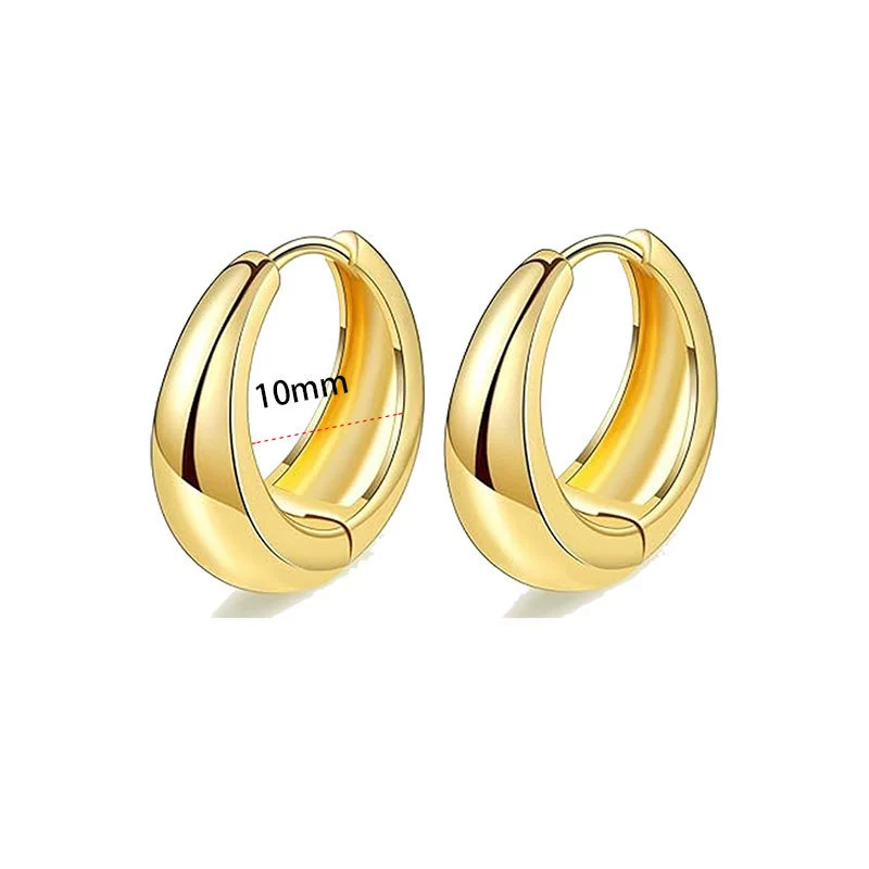 Wholesale Stainless Steel Geometric Heartshaped Electroplated Zircon Unisex Earrings - Image 10