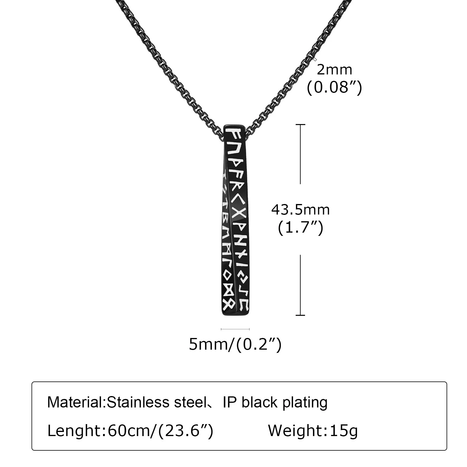 Wholesale Stainless Steel Geometric Mobius Pearl Chain Necklace With Electroplating Treatment - Image 2