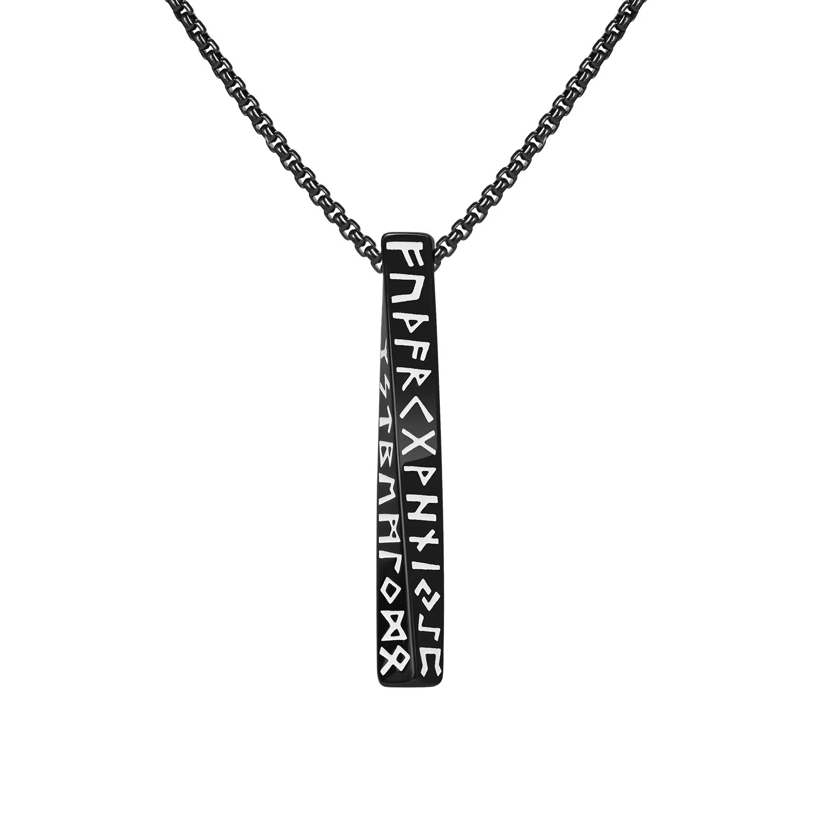 Wholesale Stainless Steel Geometric Mobius Pearl Chain Necklace With Electroplating Treatment - Image 7