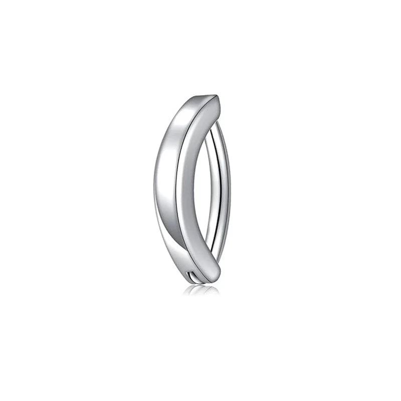 Wholesale Stainless Steel Geometric Navel Ring With Butterfly Zircon And Electroplating Treatment - Image 16