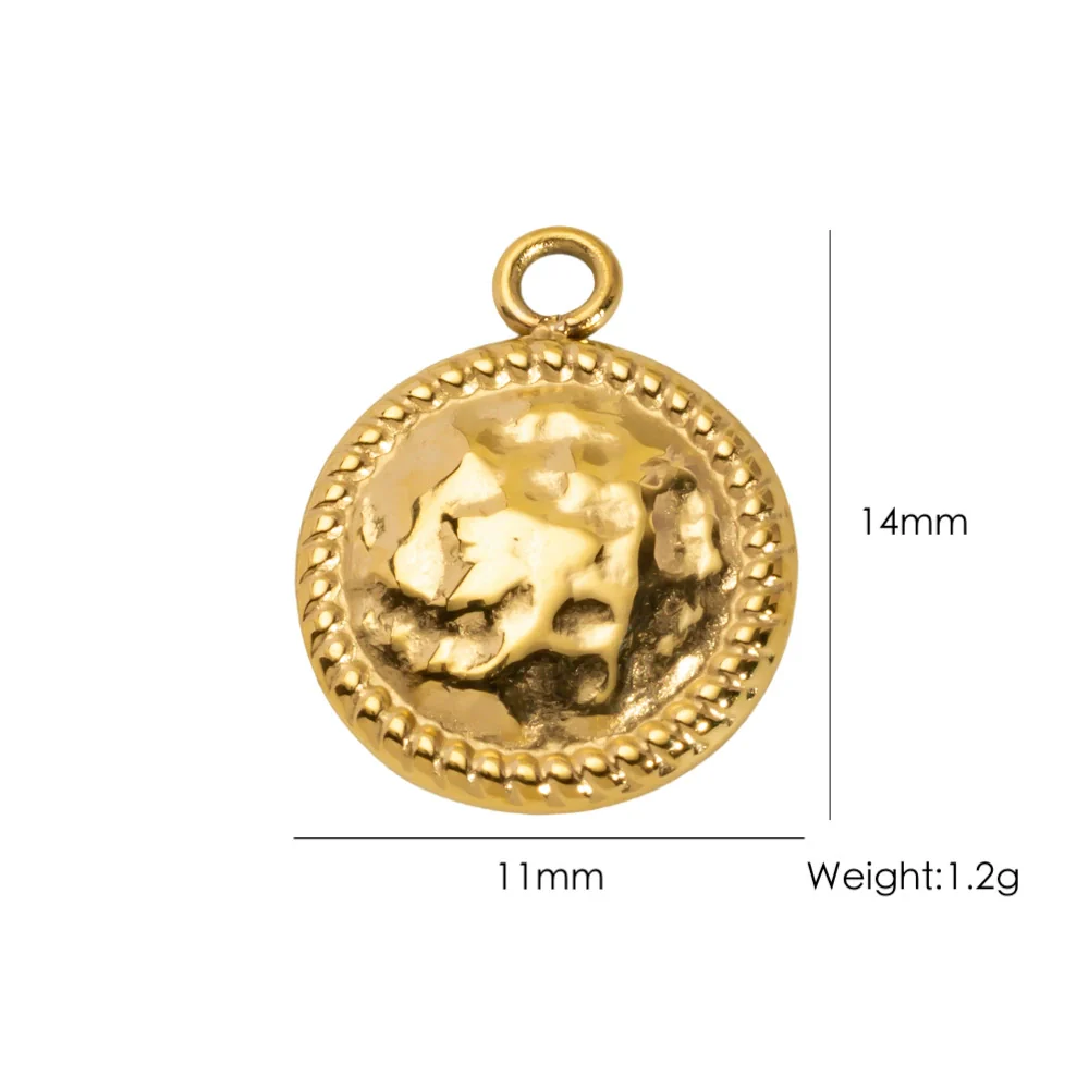 Wholesale Stainless Steel Geometric Oildrip Diamondstudded Natural Stone Pendant Necklace With Furnace Vacuum Electroplated 18K Gold Accessories - Image 9