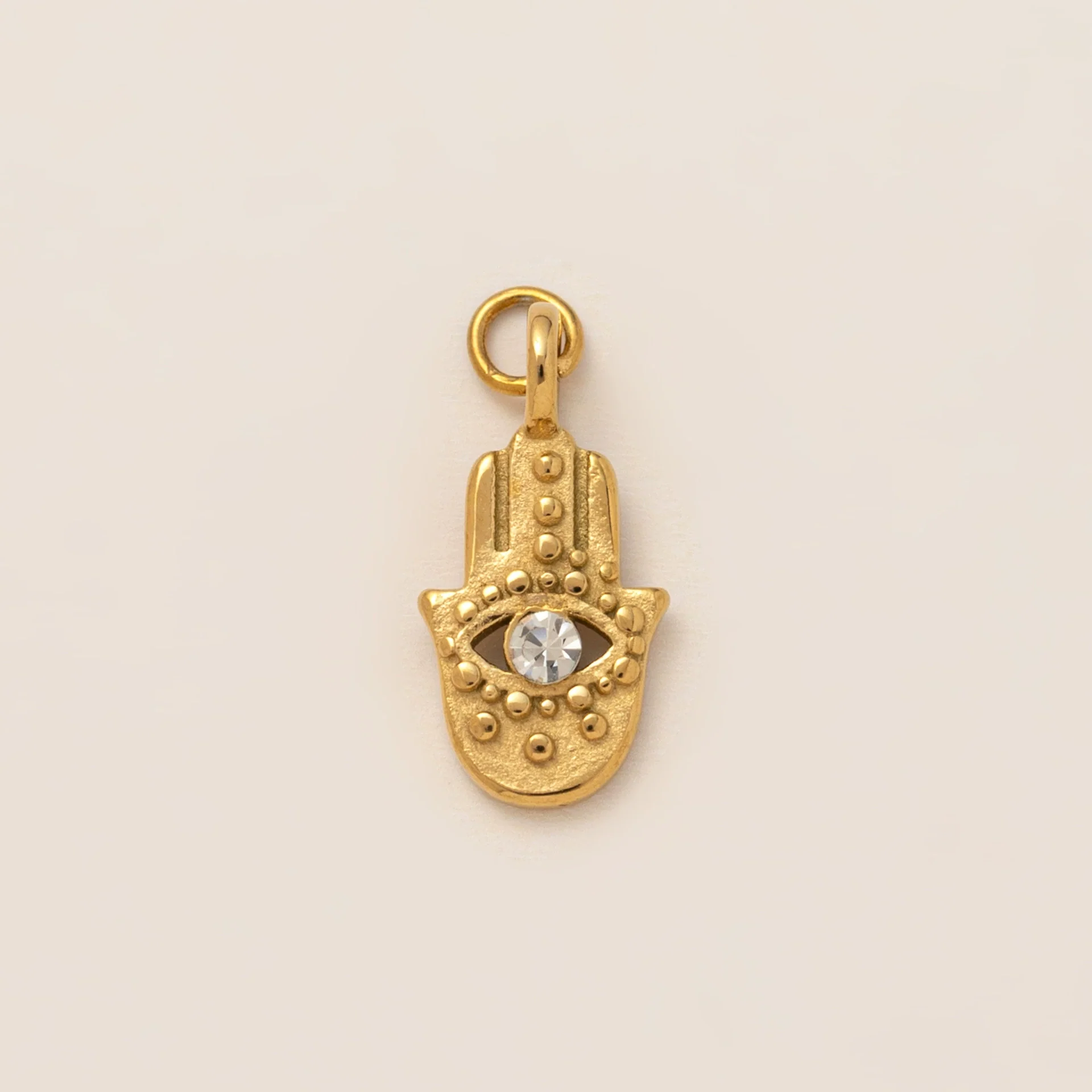 Wholesale Stainless Steel Geometric Pattern Pendant Necklace With Vacuum Electroplated In Furnace 18K Gold Color Protection - Image 12