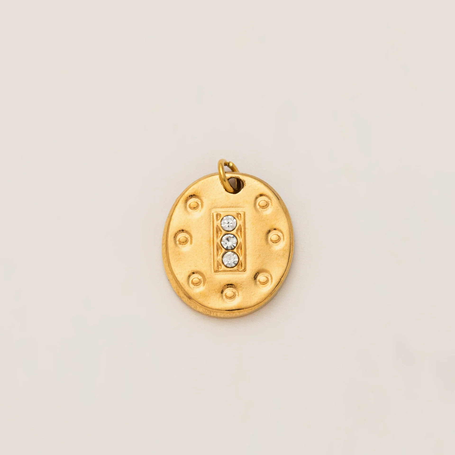 Wholesale Stainless Steel Geometric Pattern Pendant Necklace With Vacuum Electroplated In Furnace 18K Gold Color Protection - Image 17