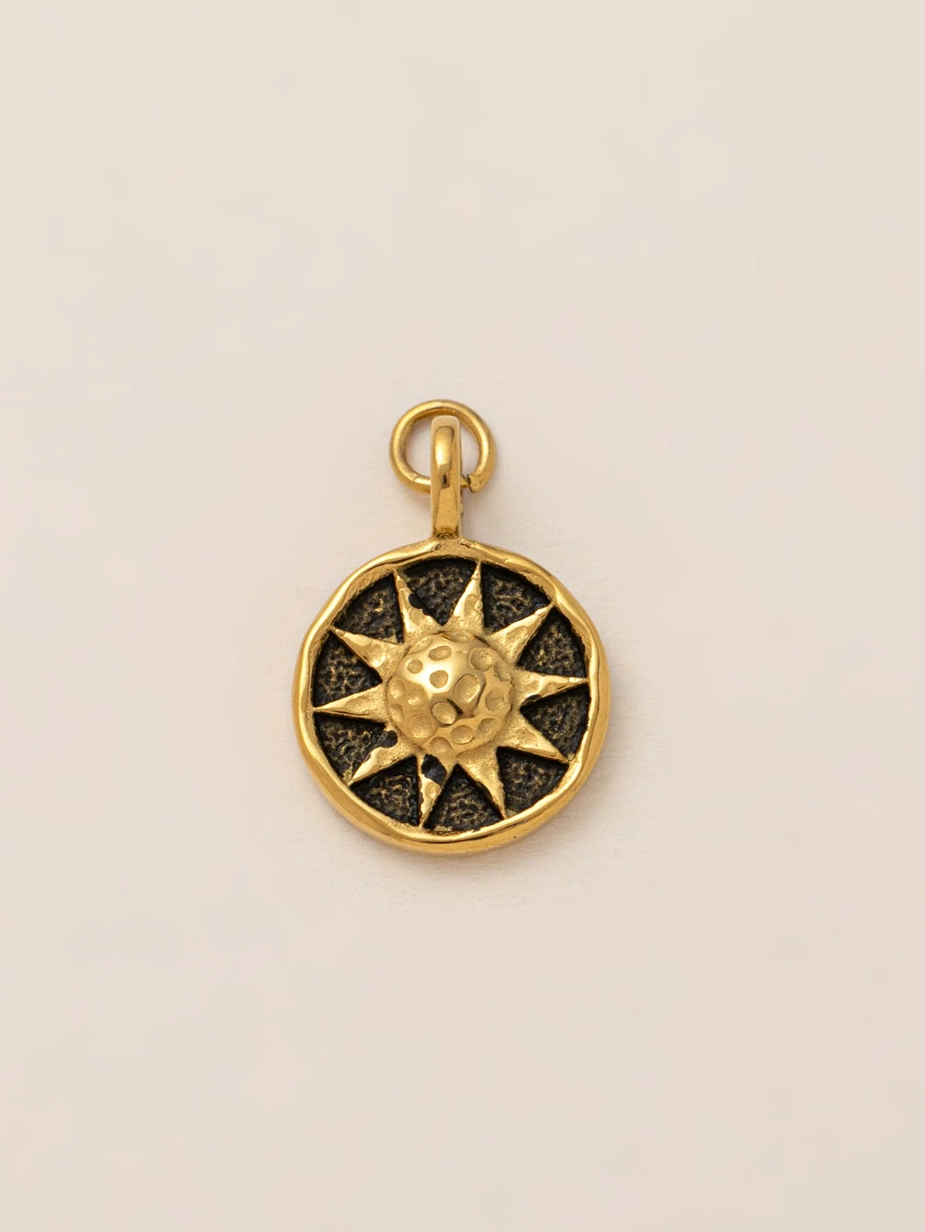 Wholesale Stainless Steel Geometric Pattern Pendant Necklace With Vacuum Electroplated In Furnace 18K Gold Color Protection - Image 9