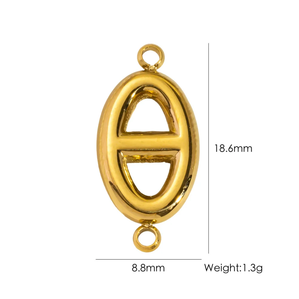 Wholesale Stainless Steel Geometric Pendant Jewelry Accessories With Electroplating For Necklace And Earrings - Image 20