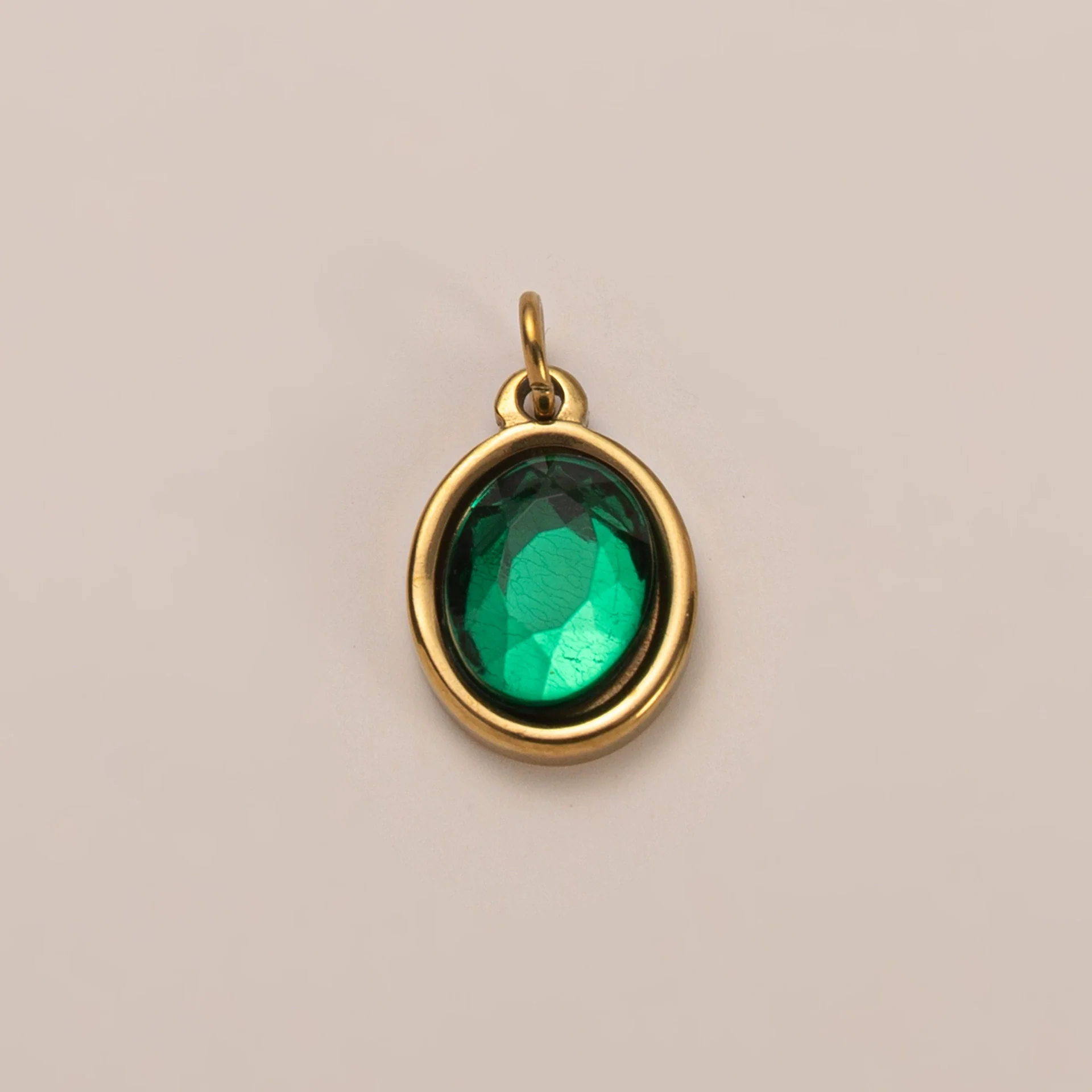 Wholesale Stainless Steel Geometric Pendant Necklace With Adjustable Chain Furnace Vacuum Electroplated 18K Gold Color Retention Unisex - Image 10