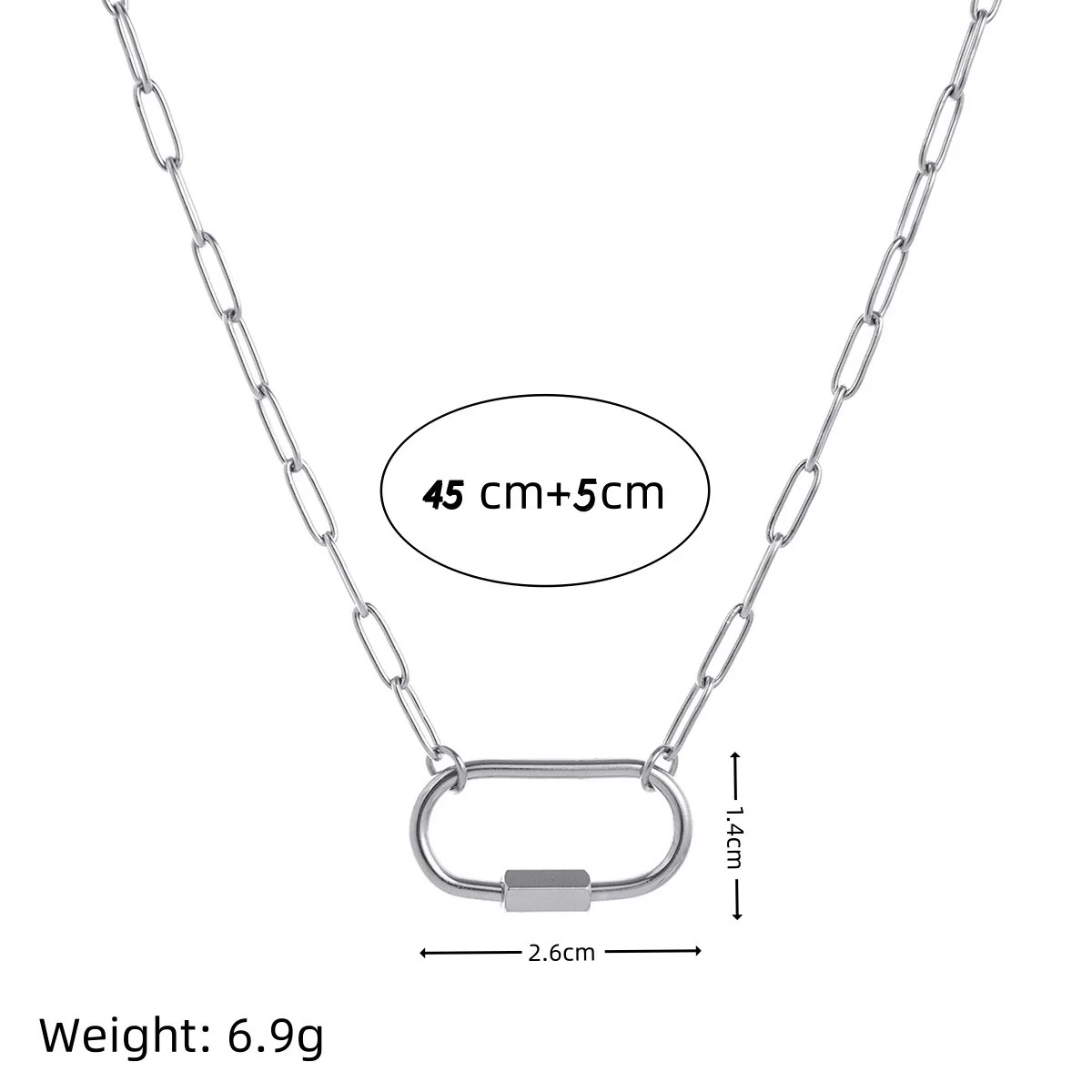 Wholesale Stainless Steel Geometric Pendant Necklace With Adjustable Chain Furnace Vacuum Electroplated 18K Gold Color Retention Unisex - Image 36