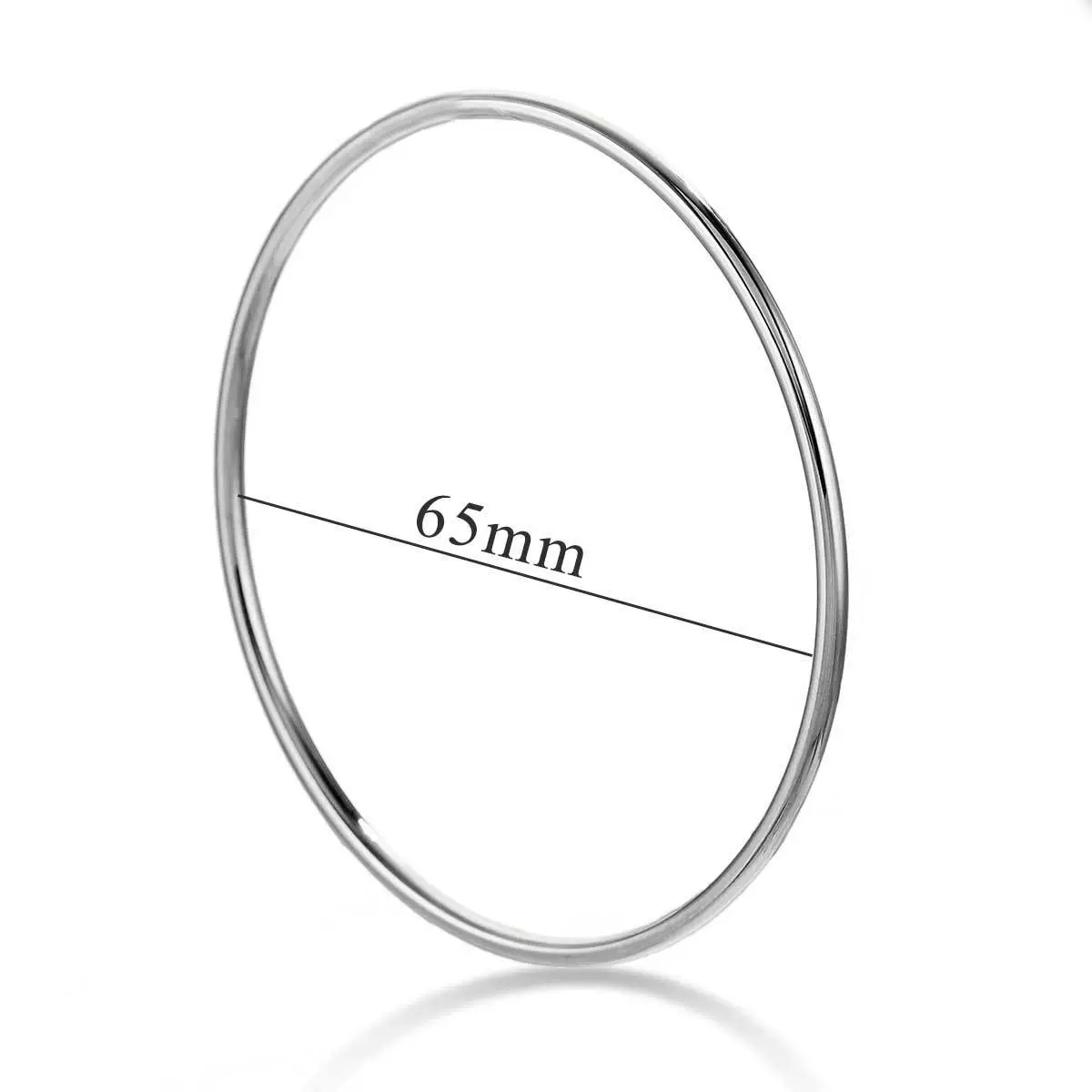 Wholesale Stainless Steel Geometric Simple Style 18K Gold Plated Polished Diy Jewelry Accessories Bracelet - Image 7