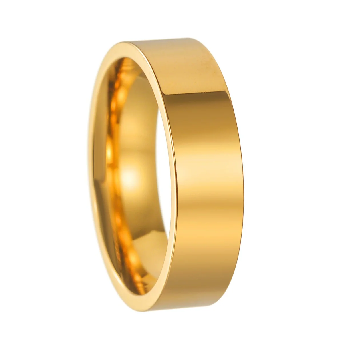 Wholesale Stainless Steel Geometric Simple Style Unisex Electroplated Ring Jewelry - Image 11