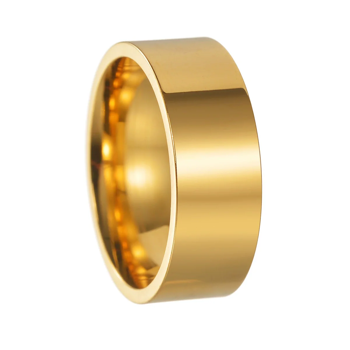 Wholesale Stainless Steel Geometric Simple Style Unisex Electroplated Ring Jewelry - Image 12