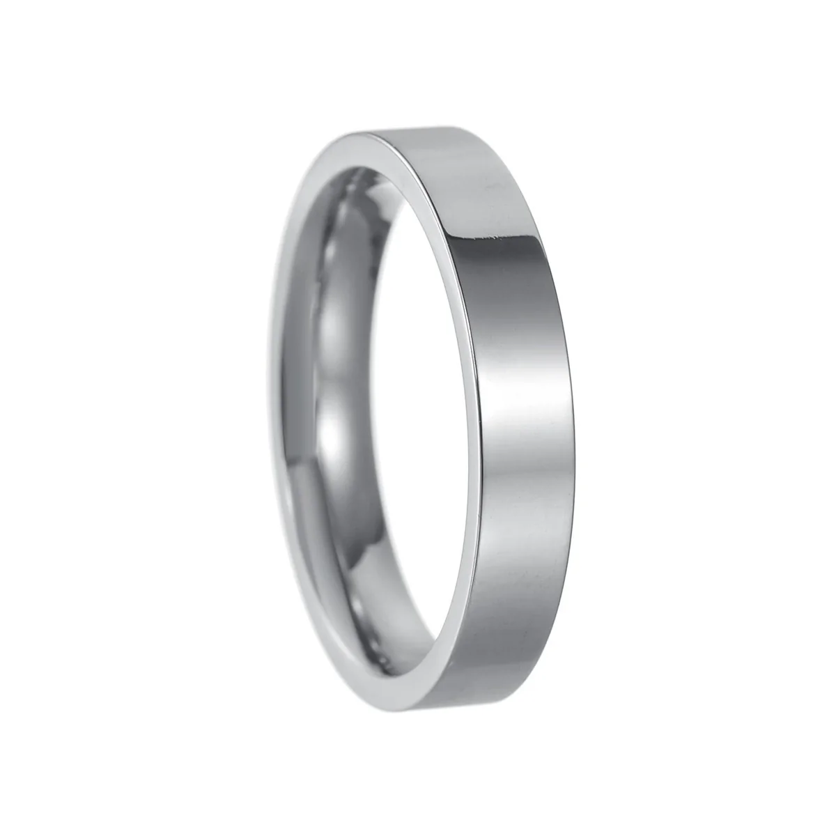 Wholesale Stainless Steel Geometric Simple Style Unisex Electroplated Ring Jewelry - Image 6