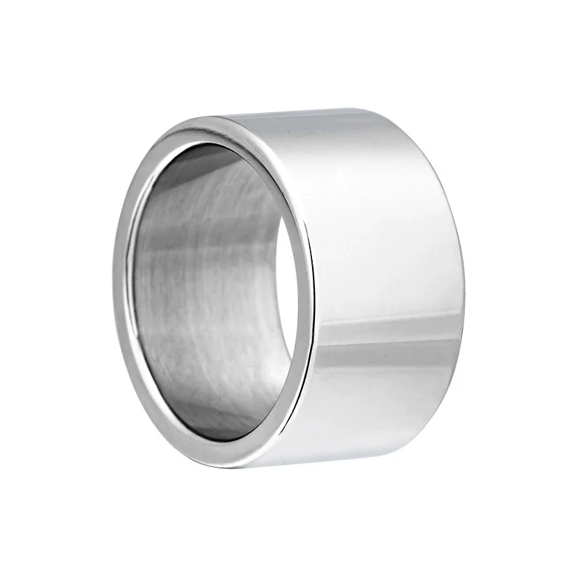 Wholesale Stainless Steel Geometric Simple Style Unisex Electroplated Ring Jewelry - Image 9
