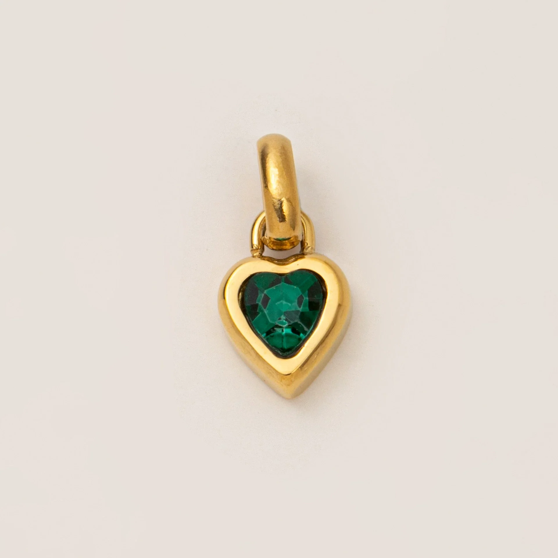 Wholesale Stainless Steel Heart Pendant Necklace With Mixed Gemstone Setting And Electroplating For Women - Image 10