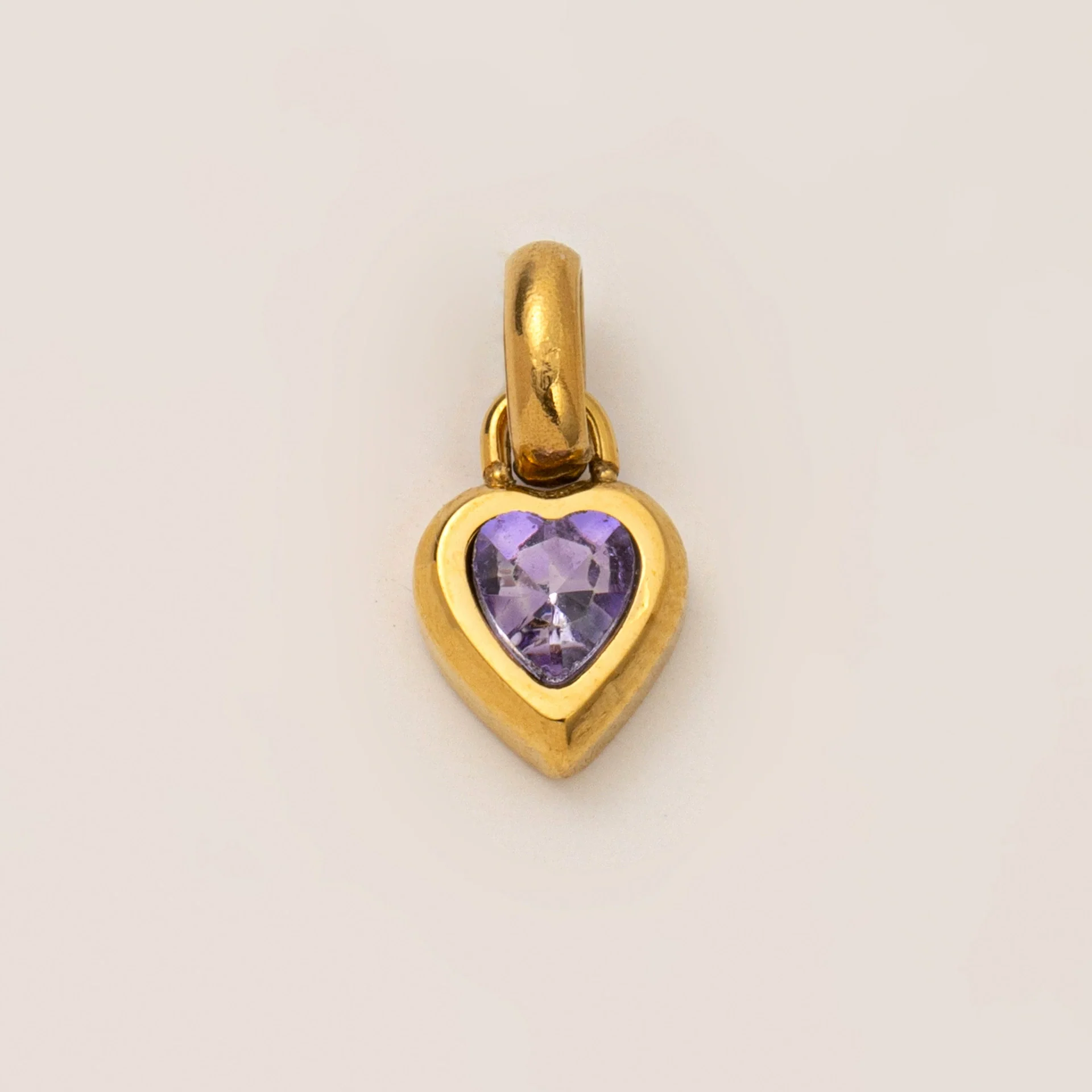 Wholesale Stainless Steel Heart Pendant Necklace With Mixed Gemstone Setting And Electroplating For Women - Image 11