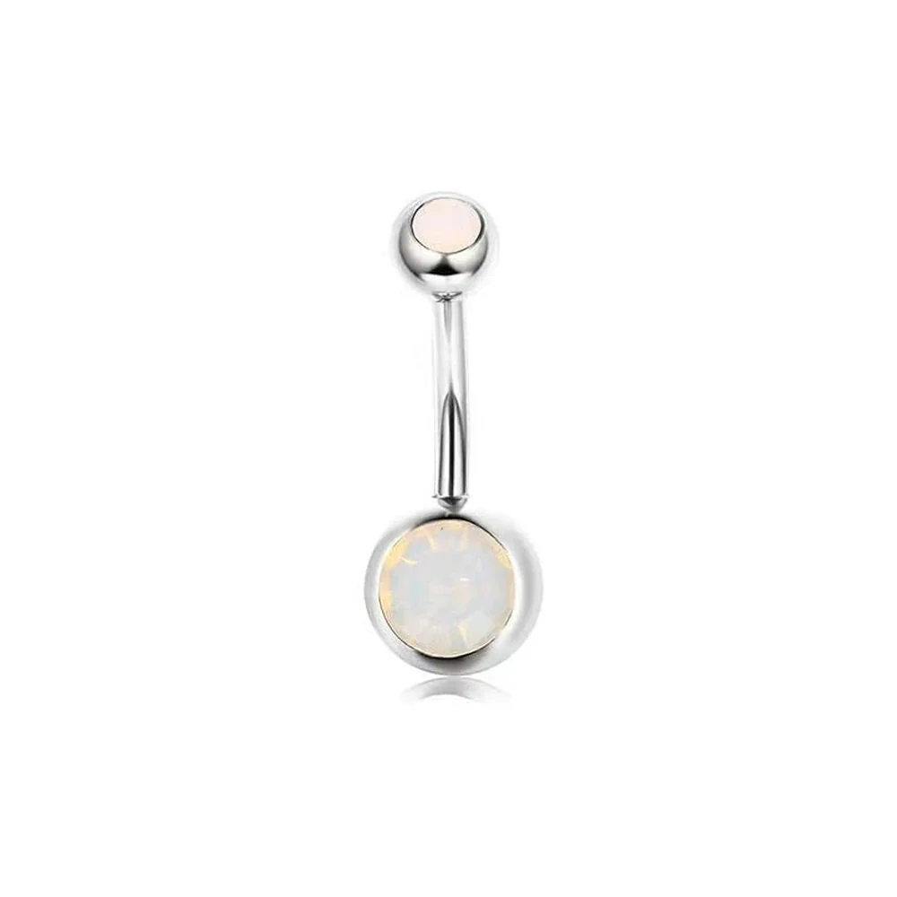 Wholesale Stainless Steel Heart Shape Electroplating Navel Ring Body Piercing Jewelry For Unisex - Image 11