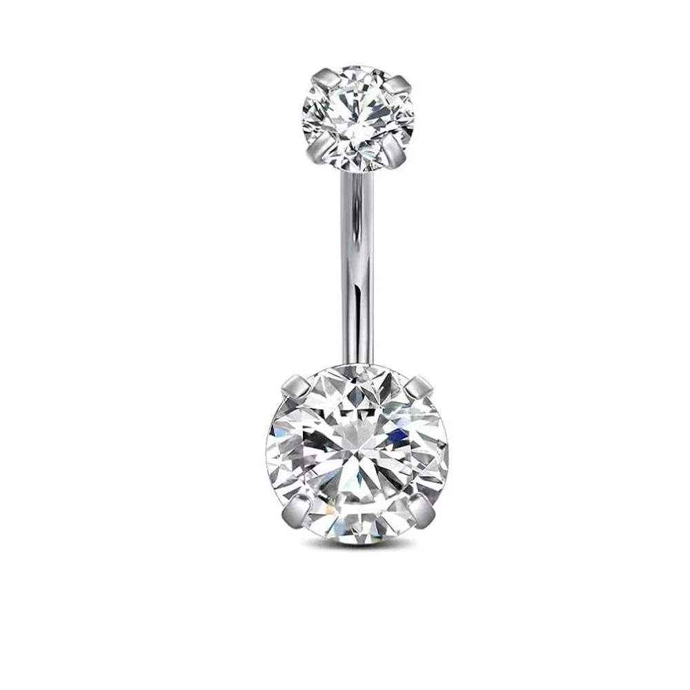 Wholesale Stainless Steel Heart Shape Electroplating Navel Ring Body Piercing Jewelry For Unisex - Image 15