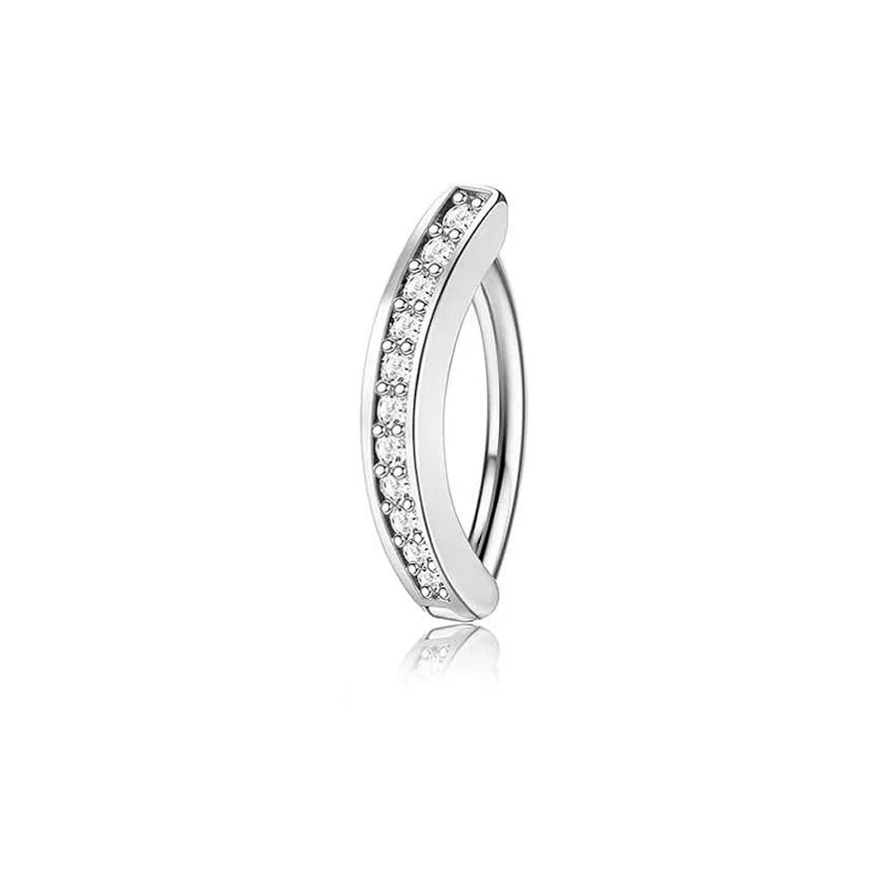 Wholesale Stainless Steel Heart Shape Electroplating Navel Ring Body Piercing Jewelry For Unisex - Image 19