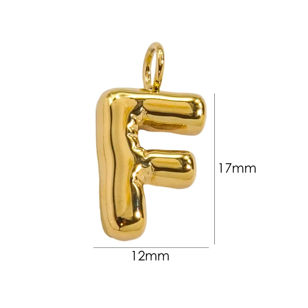 Wholesale Stainless Steel Letter Handmade Pendant With 14K Gold Expansion And Electroplating Treatment - Image 10