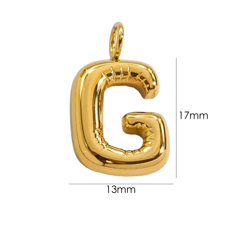 Wholesale Stainless Steel Letter Handmade Pendant With 14K Gold Expansion And Electroplating Treatment - Image 11