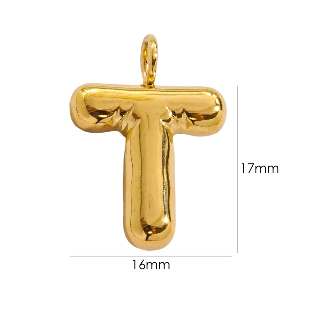 Wholesale Stainless Steel Letter Handmade Pendant With 14K Gold Expansion And Electroplating Treatment - Image 24