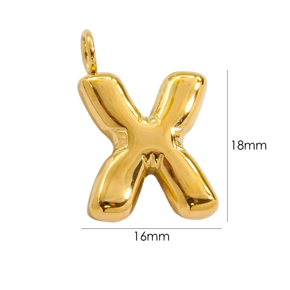 Wholesale Stainless Steel Letter Handmade Pendant With 14K Gold Expansion And Electroplating Treatment - Image 28