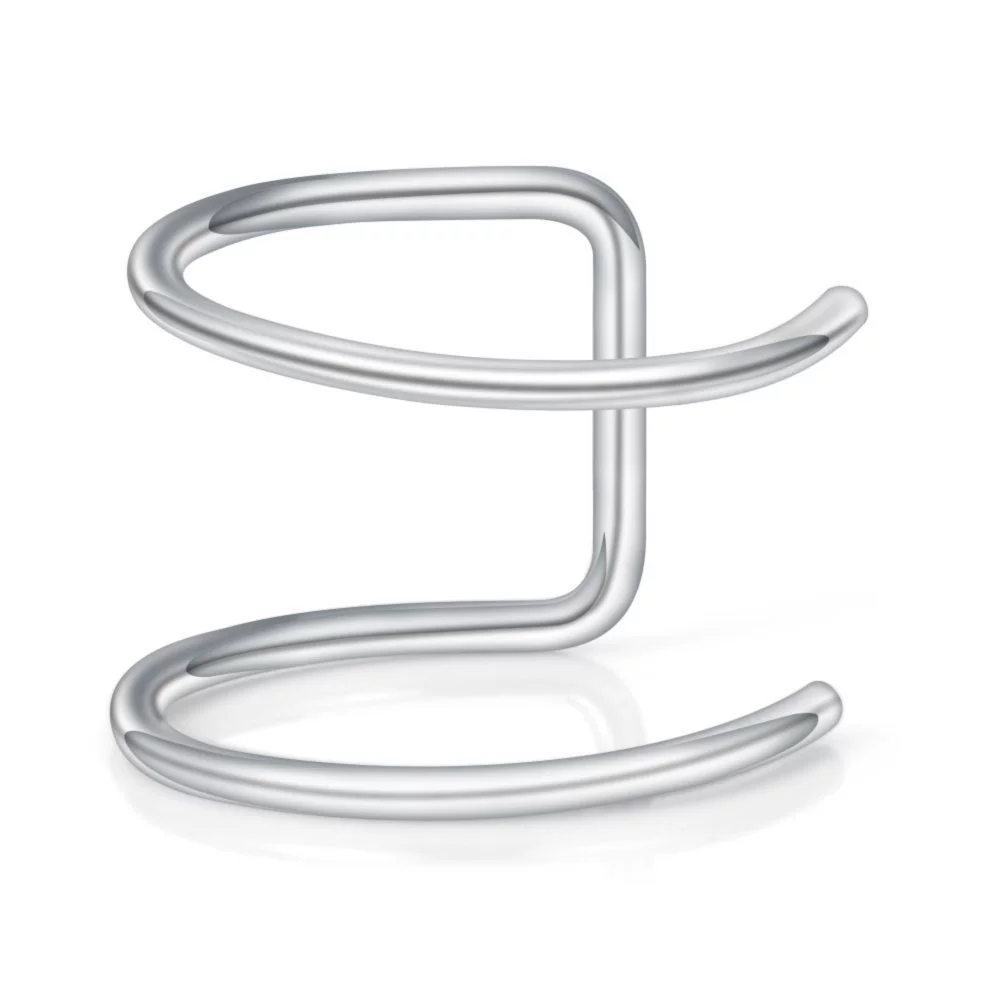 Wholesale Stainless Steel Lip Clip Lip Ring Ear Clip Jewelry With Geometric Style And Electroplating Process - Image 8