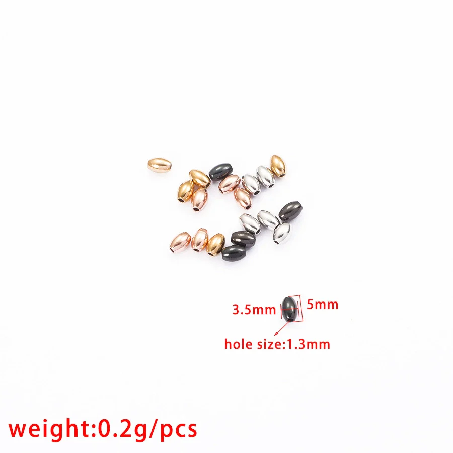 Wholesale Stainless Steel Minimalist Geometric Small Bead Jewelry Accessories Necklace Bracelet Electroplating Handmade - Image 5