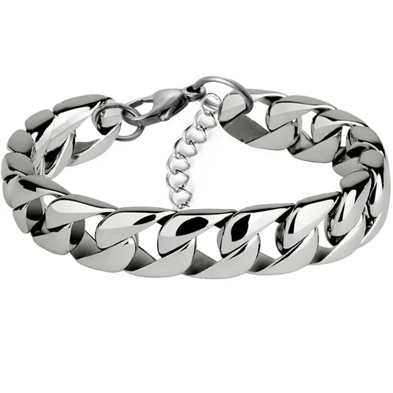 Wholesale Stainless Steel Nylon Chain Geometric Men's Necklace With Electroplating Treatment - Image 8