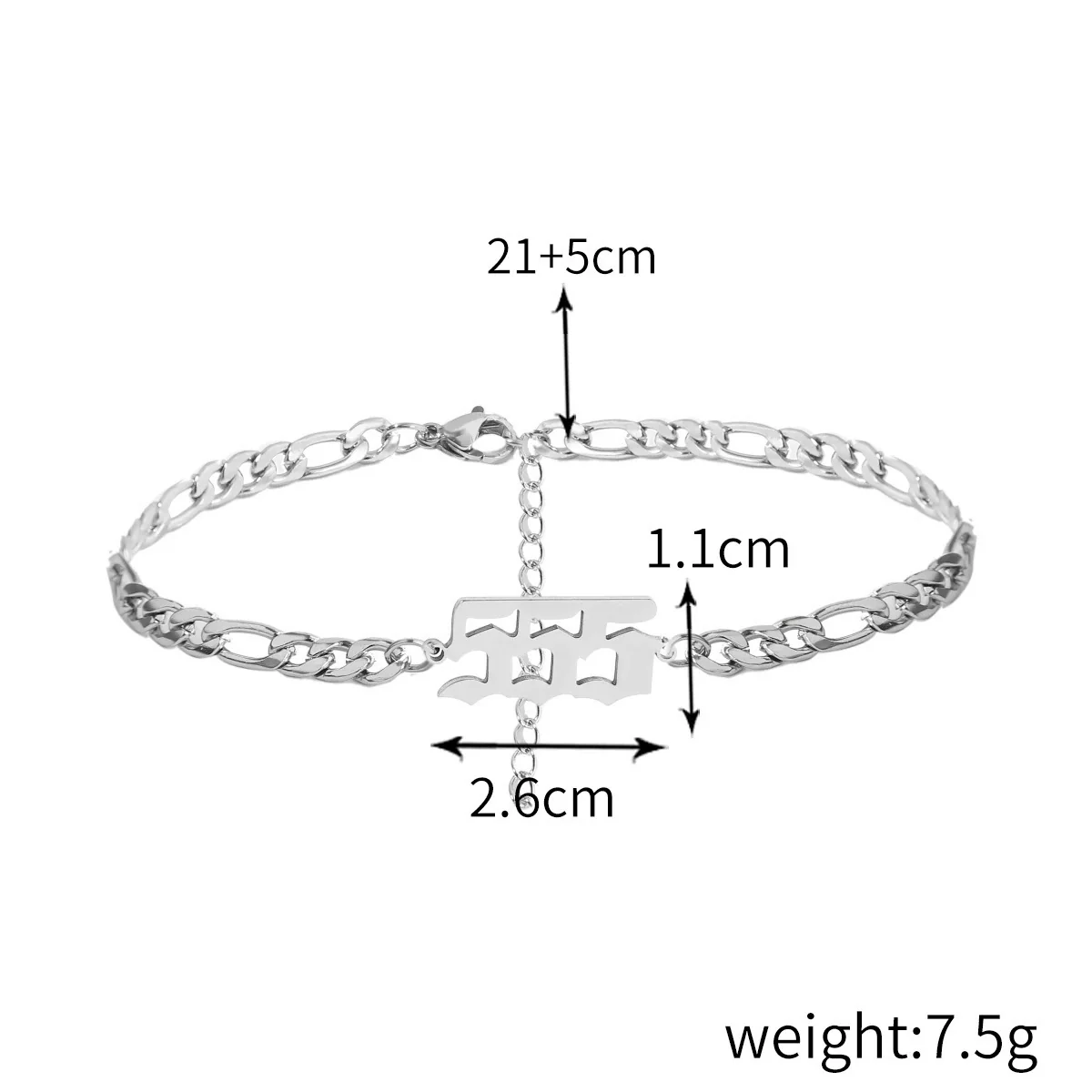 Wholesale Stainless Steel Pendant And Bracelet With Letters Numbers Text Stamping Style Unisex - Image 10