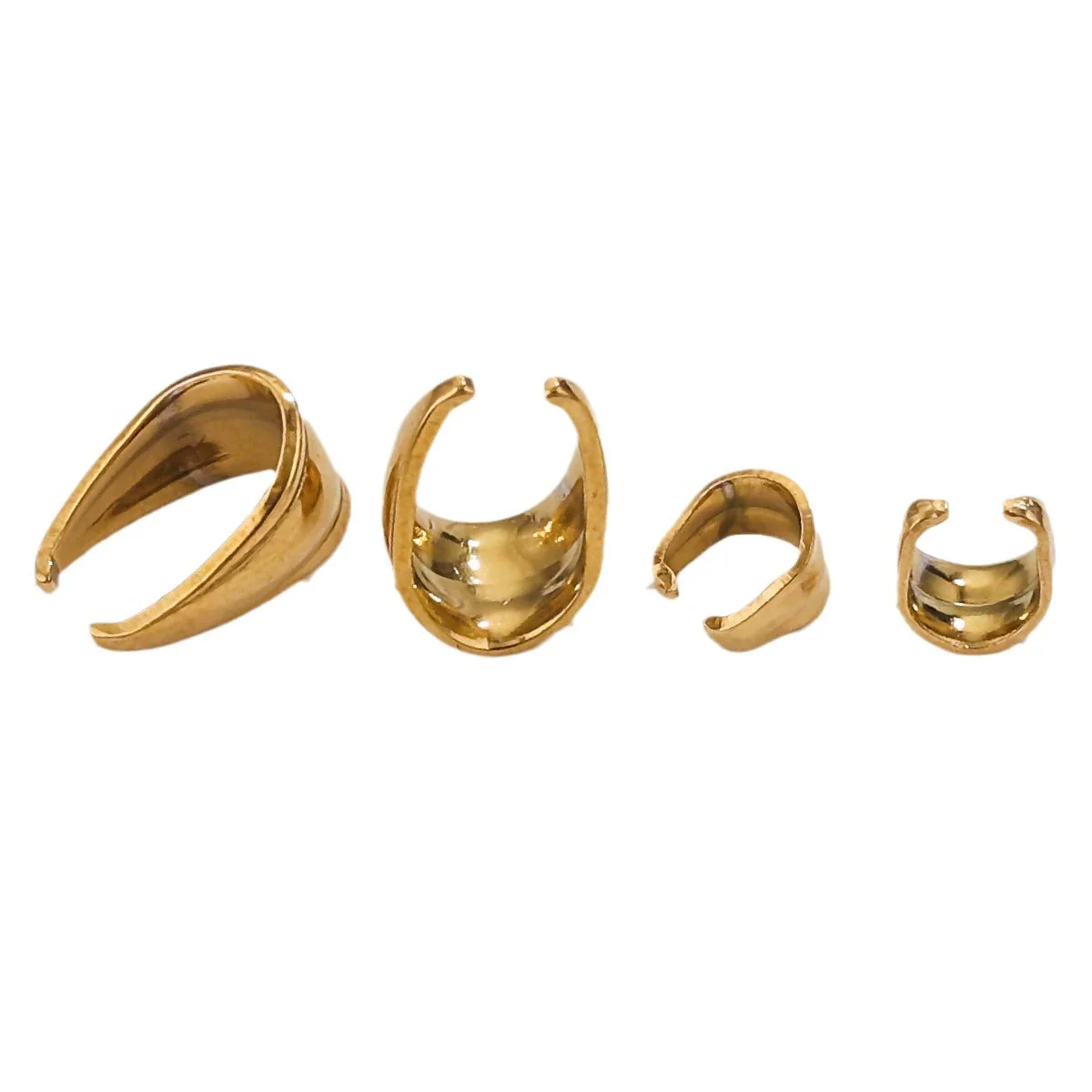 Wholesale Stainless Steel Pendant Buckle Jewelry Accessories With Return Pattern And Electroplating Treatment Sweet Cool Style - Image 5