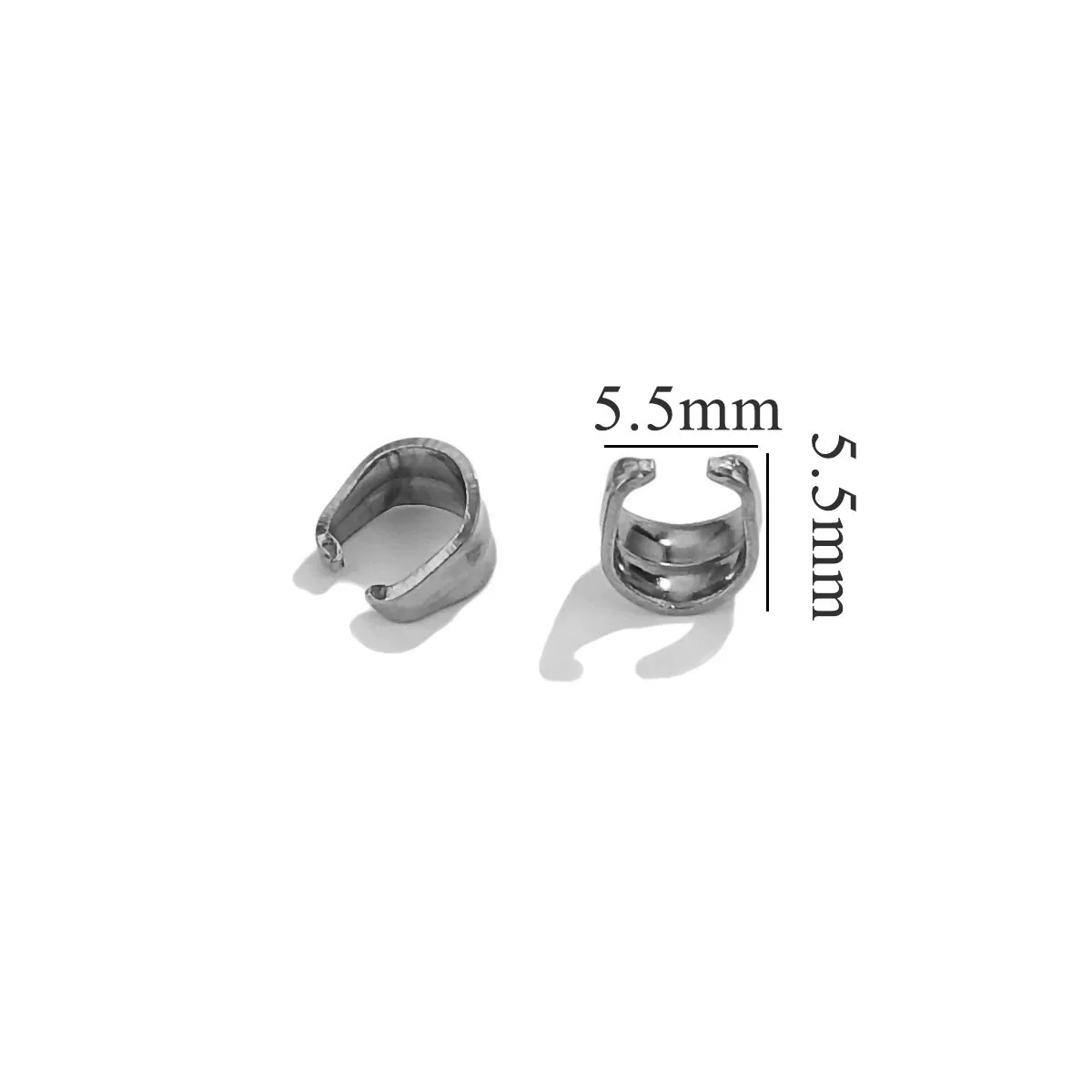 Wholesale Stainless Steel Pendant Buckle Jewelry Accessories With Return Pattern And Electroplating Treatment Sweet Cool Style - Image 6
