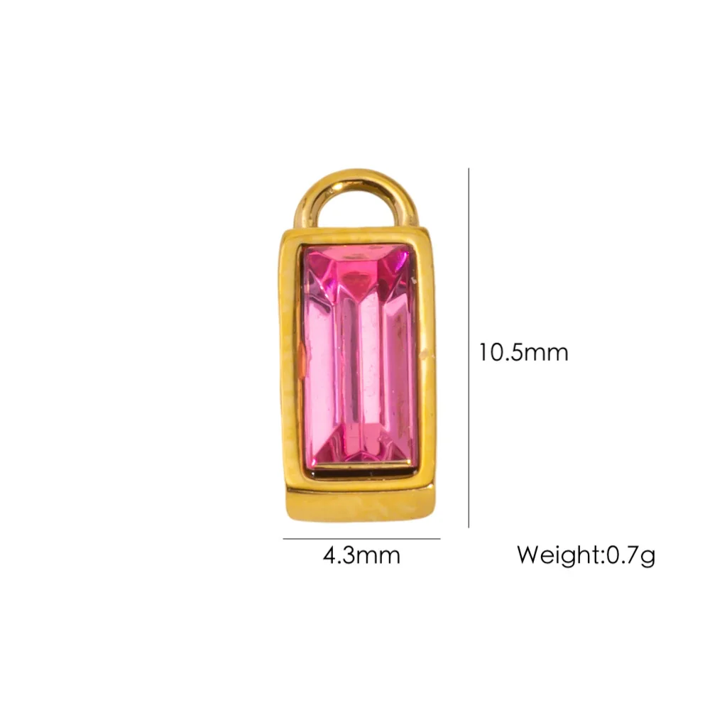 Wholesale Stainless Steel Pendant With Oil Dripping Coconut Tree Pattern Electroplated For Necklace And Bracelet - Image 23