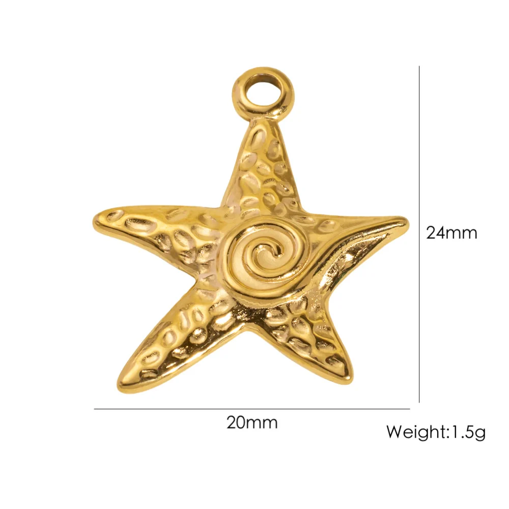 Wholesale Stainless Steel Pendant With Oil Dripping Coconut Tree Pattern Electroplated For Necklace And Bracelet - Image 8
