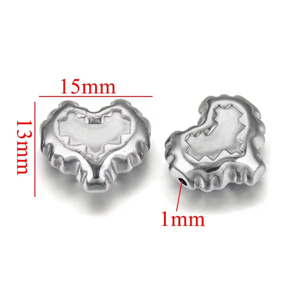 Wholesale Stainless Steel Perforated Round Baroque Style Totem Pattern 18K Gold Plated Spacer Beads For Diy Pendant Necklace And Bracelet Jewelry - Image 26