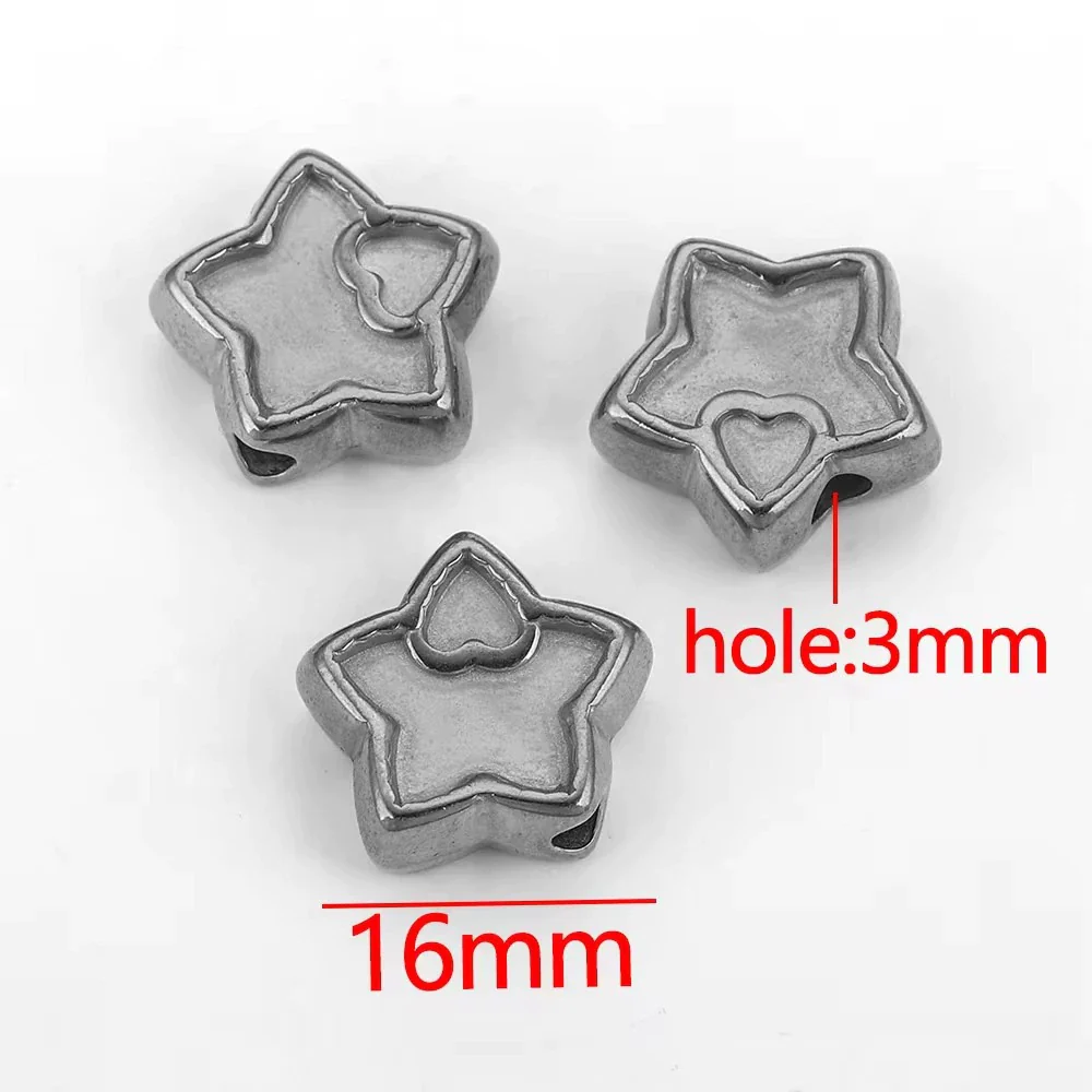 Wholesale Stainless Steel Perforated Round Baroque Style Totem Pattern 18K Gold Plated Spacer Beads For Diy Pendant Necklace And Bracelet Jewelry - Image 6