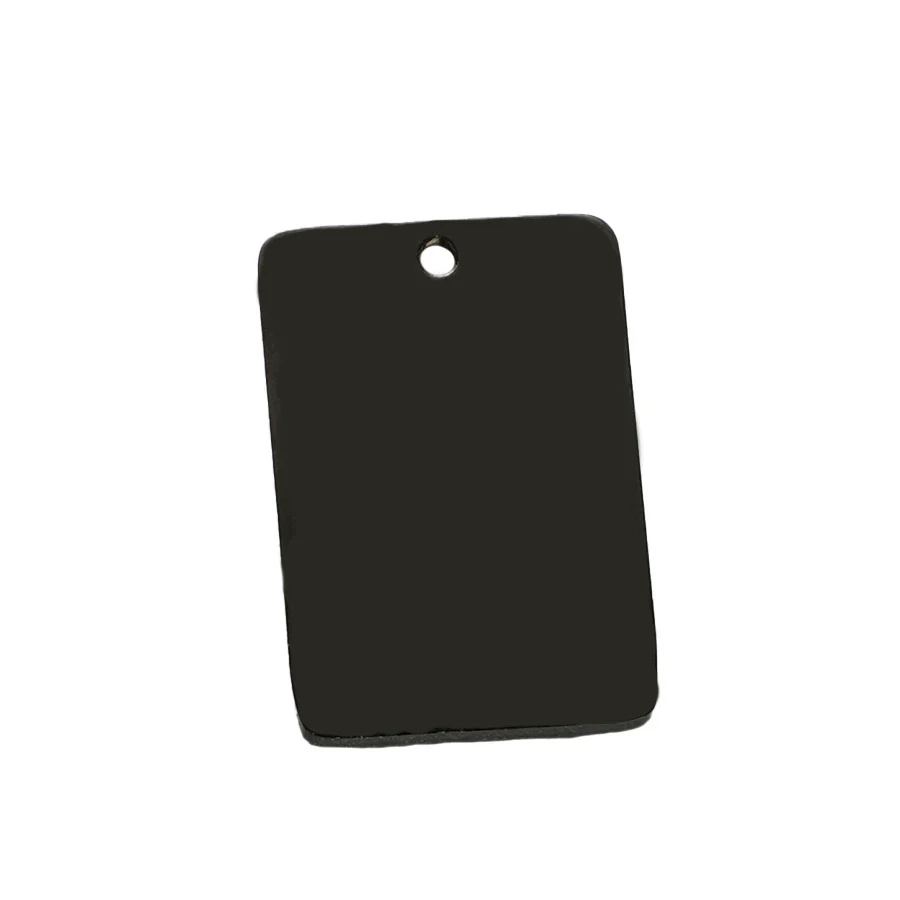 Wholesale Stainless Steel Rectangular Inner Hole Mirror Laser Pendant Jewelry Accessories - Image 9