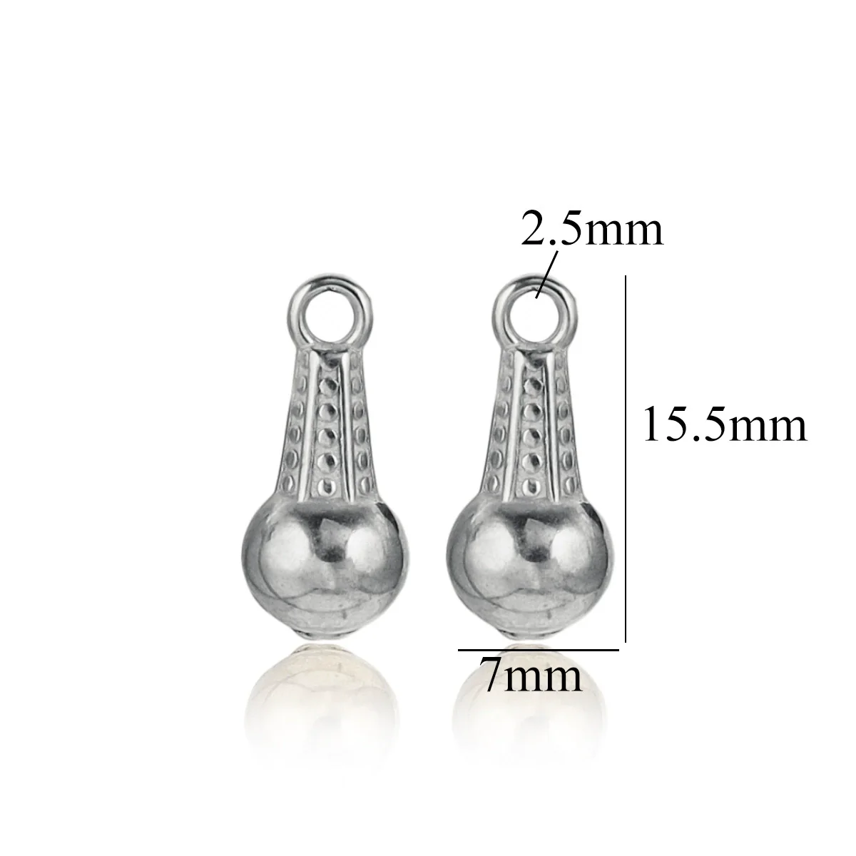 Wholesale Stainless Steel Round Pendant Necklace Accessories Electroplated 18K Gold Color Diy Jewelry - Image 12