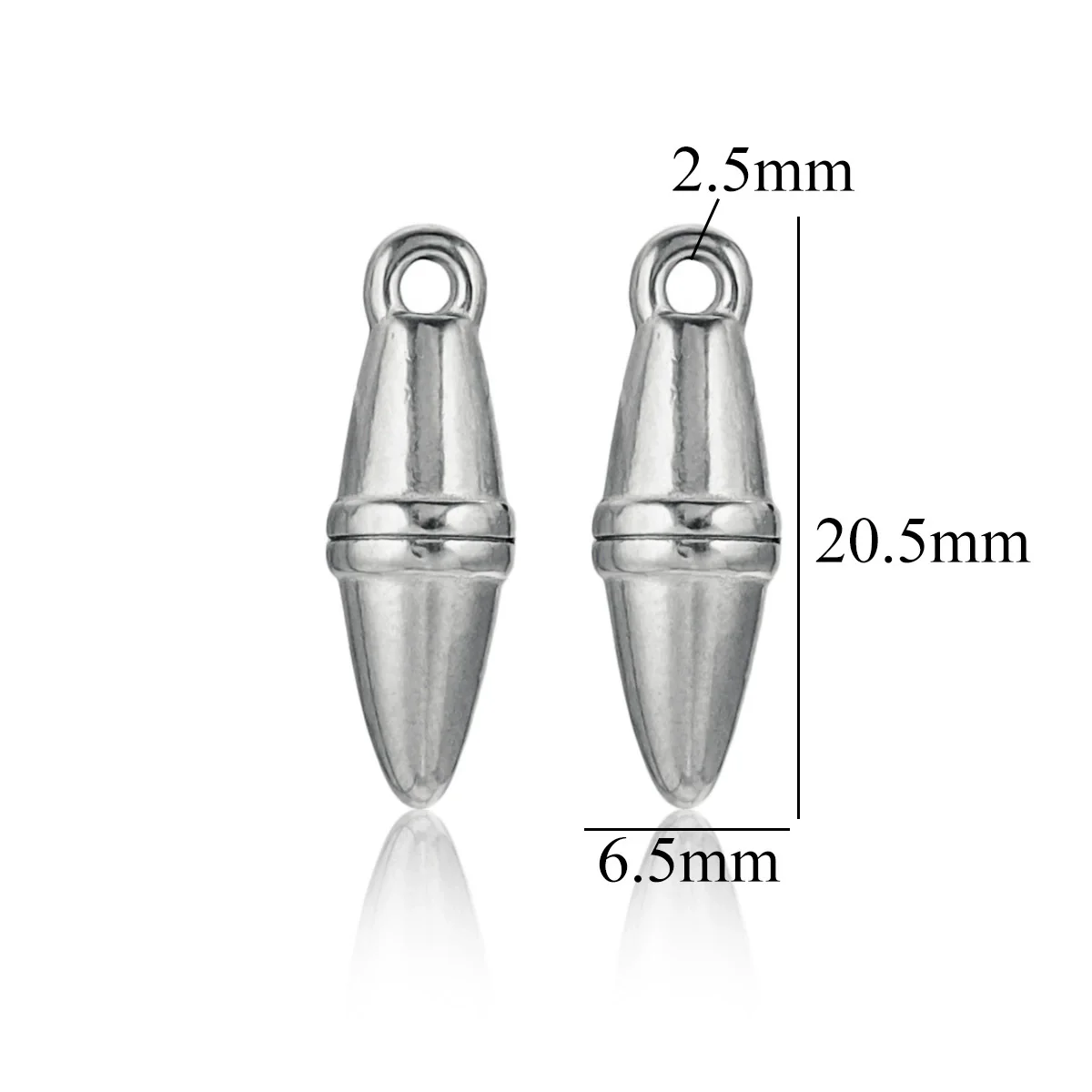 Wholesale Stainless Steel Round Pendant Necklace Accessories Electroplated 18K Gold Color Diy Jewelry - Image 8