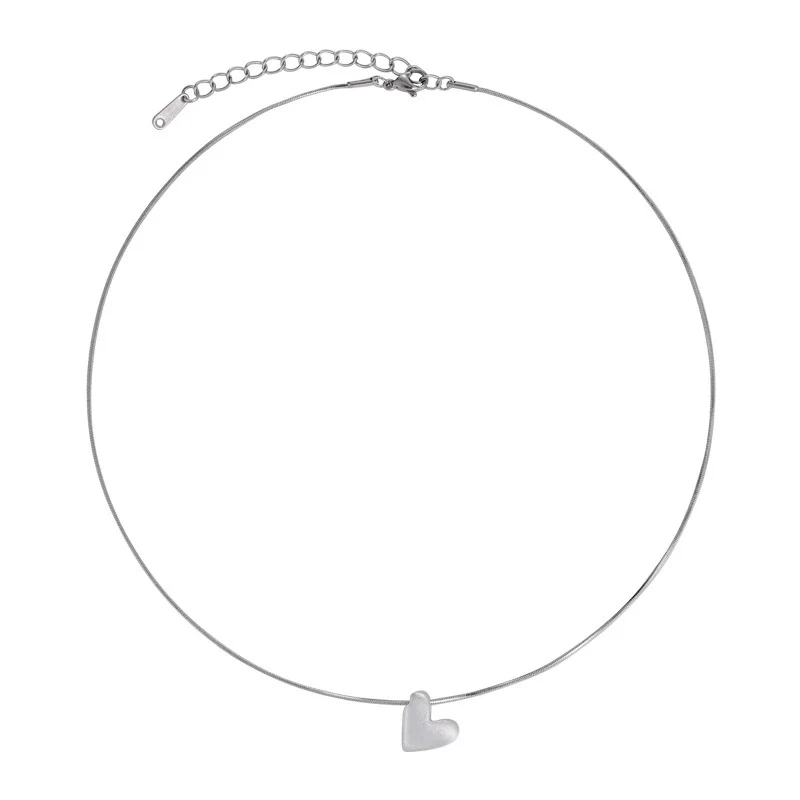 Wholesale Stainless Steel Snake Bone Chain Geometric Style Necklace For Women With Electroplating Processing - Image 5